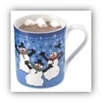 cup of hot chocolate with marshmallows