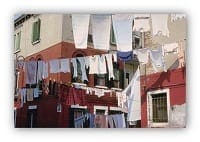 laundry drying